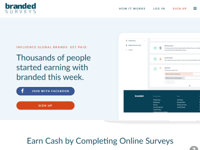 Branded Surveys Website