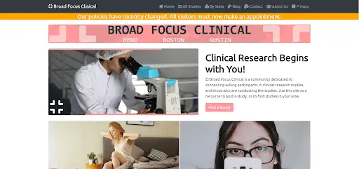 broad focus clinical
